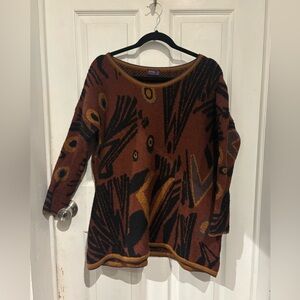 Arletty Unique Italian Sweater, Alpaca Blend, One Size, Women’s